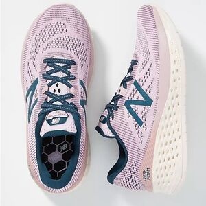New Balance Pink and Teal Fresh Foam Running Shoes